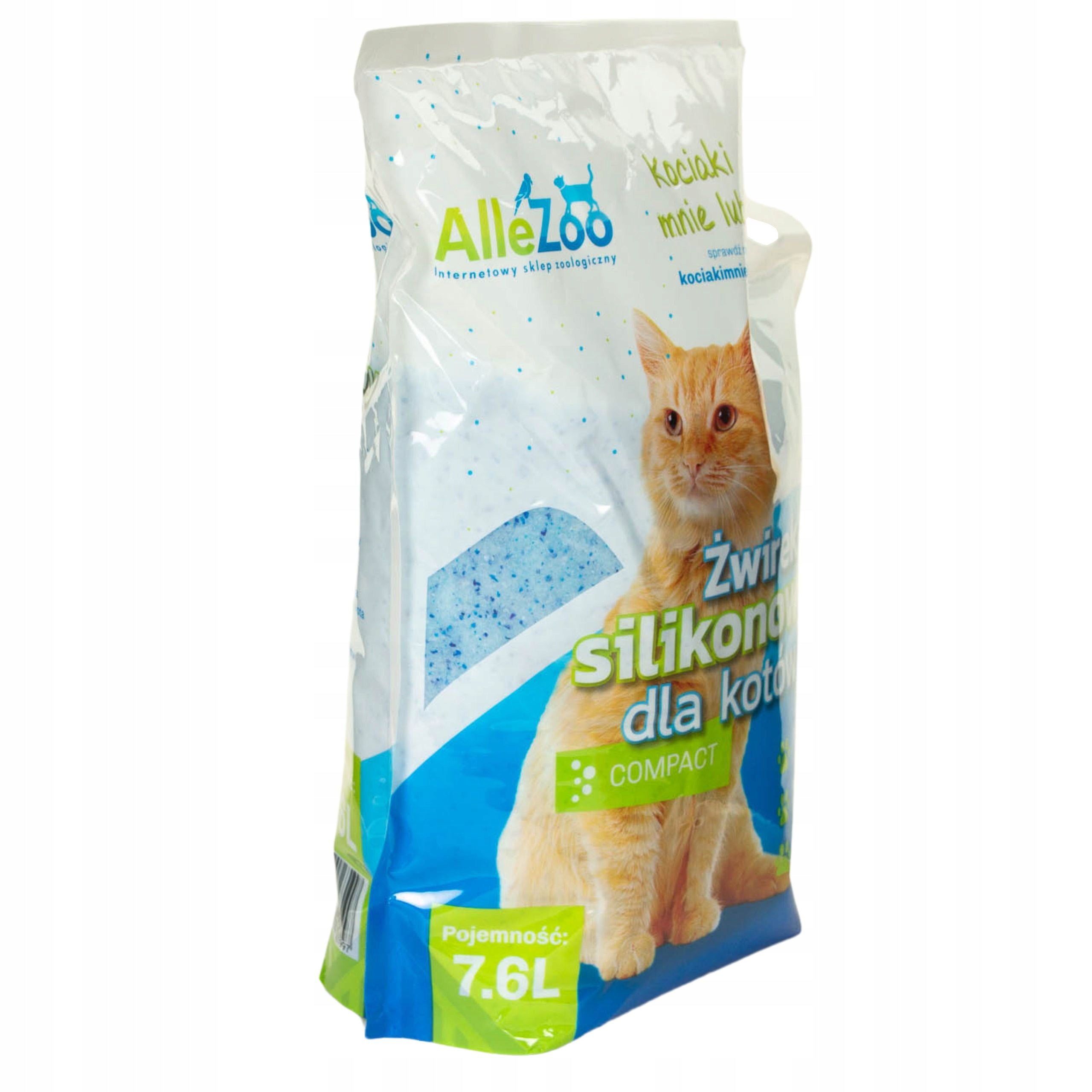 AlleZoo Silicone Cat Litter Compact Fine Natural 7,6l EAN (GTIN) 5901947631997