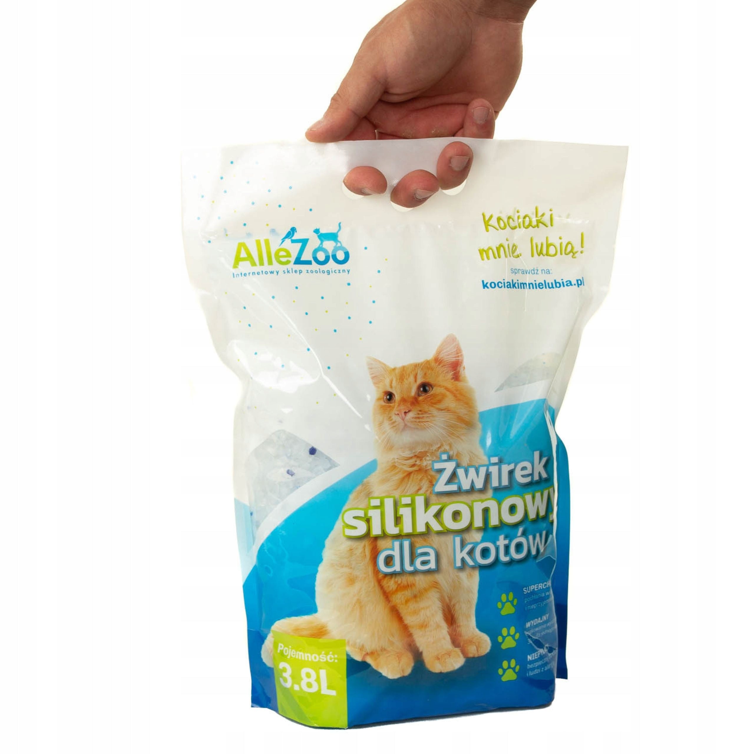 AlleZoo Silicone Cat Litter Crystal Dust-Free 3,8L EAN (GTIN) 5902838915806