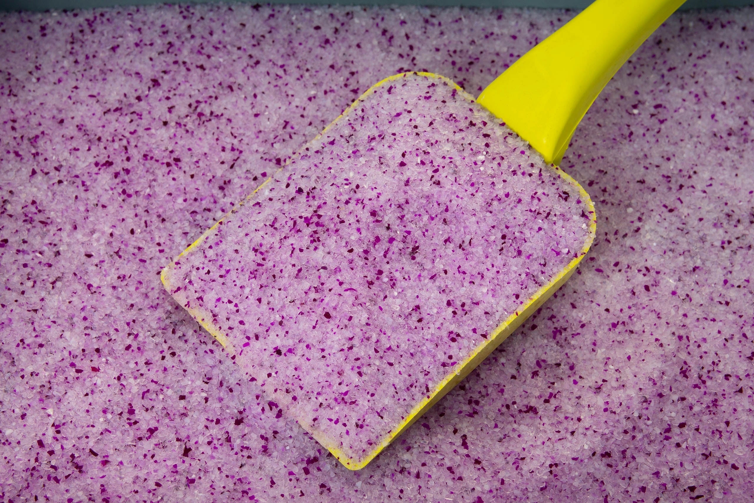 AlleZoo Silicone Cat Litter Fine Dust-Free Compact Lavender 3,8l Brand AlleZoo