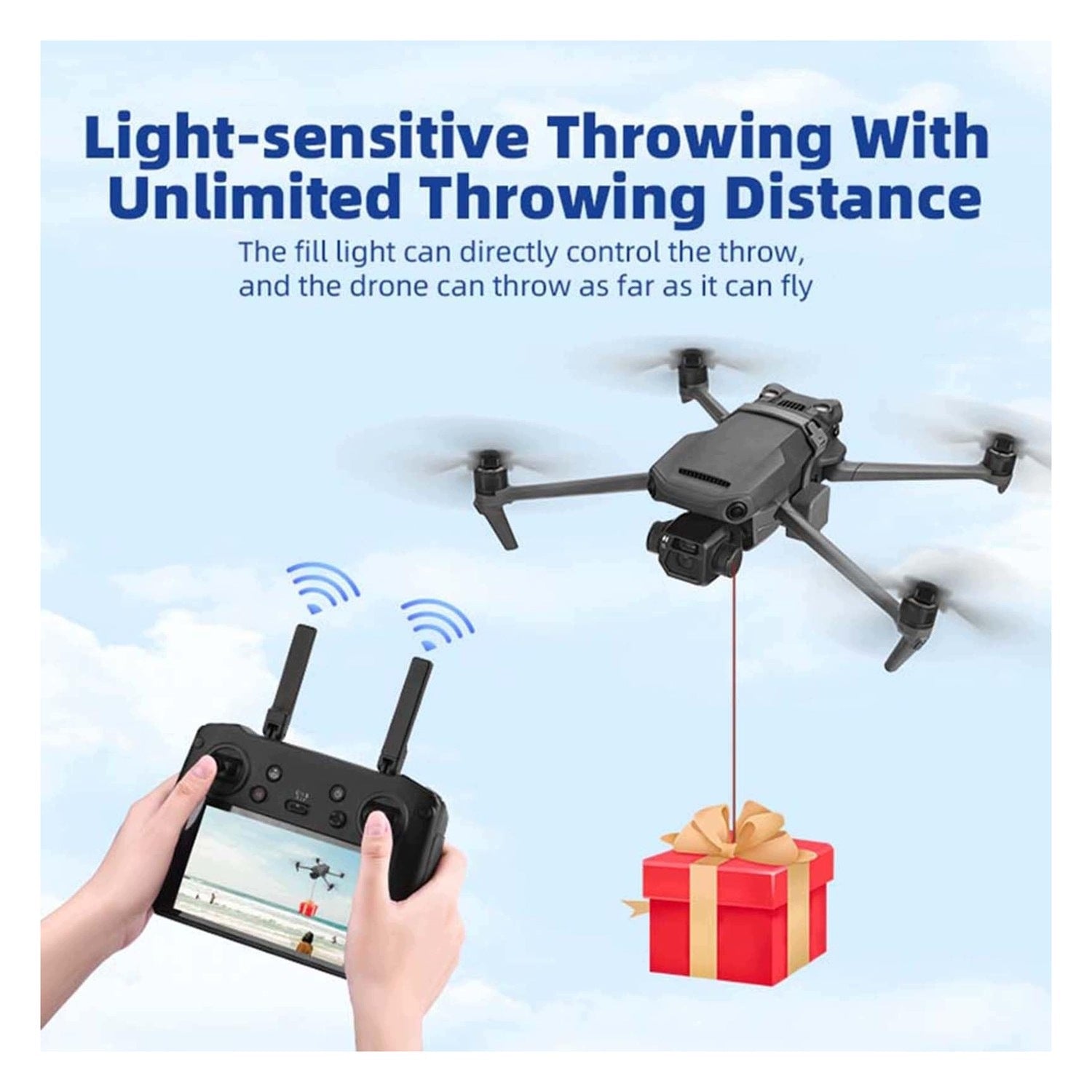 Allecto - Drone drop system - DJI Mavic 3 Series - ABS Brand no brand