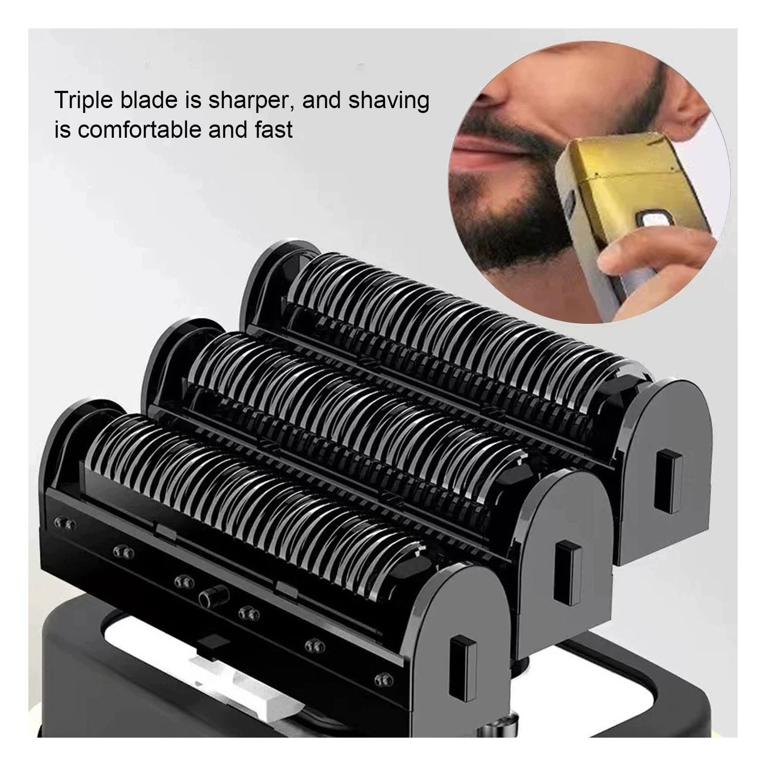 Allecto - Portable electric shaver - USB - LCD Brand no brand
