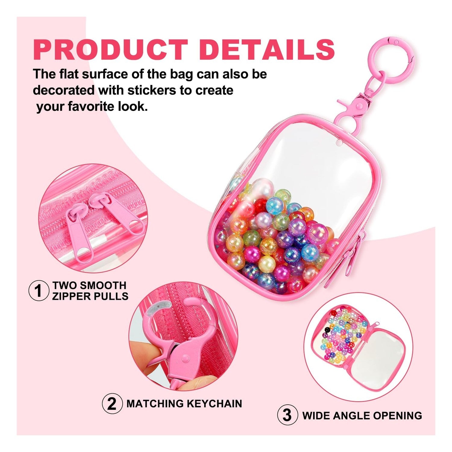 Allecto - transparent presentation bags - with zipper Manufacturer code B0DW355N2T