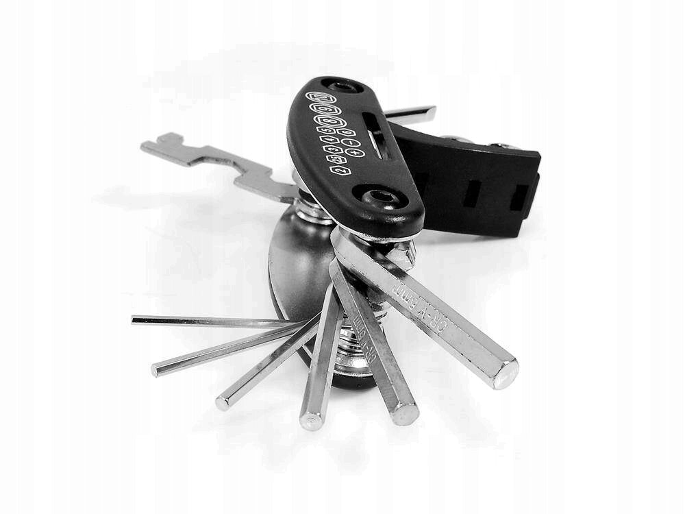 Allen Wrench Set, Flat Wrenches, Sockets and Spoke Wrench - 16 in 1 Brand Springos