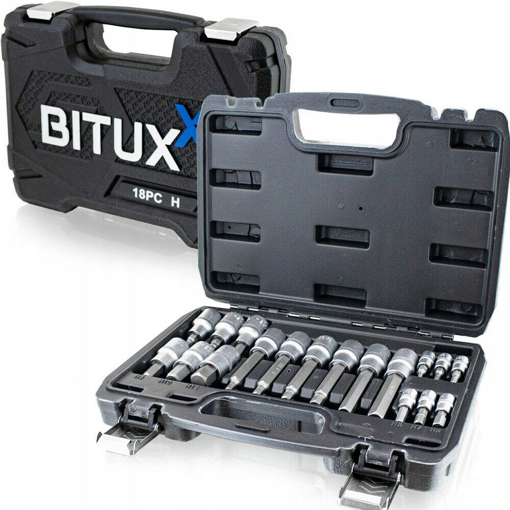 Allen socket wrench set Imbusy 18 elements BITUXX