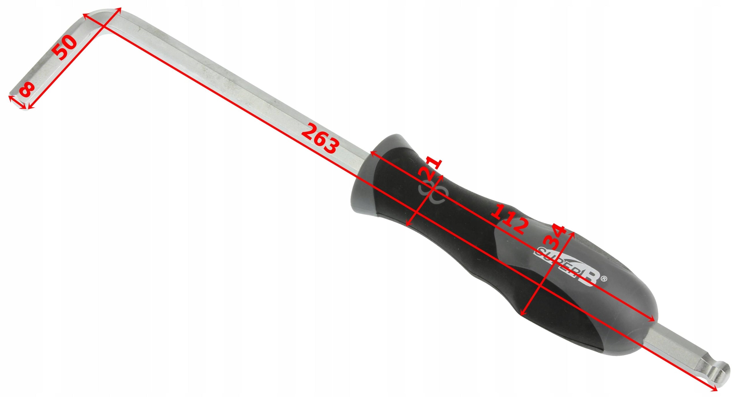 Allen wrench Super-B 8 mm Brand Super B