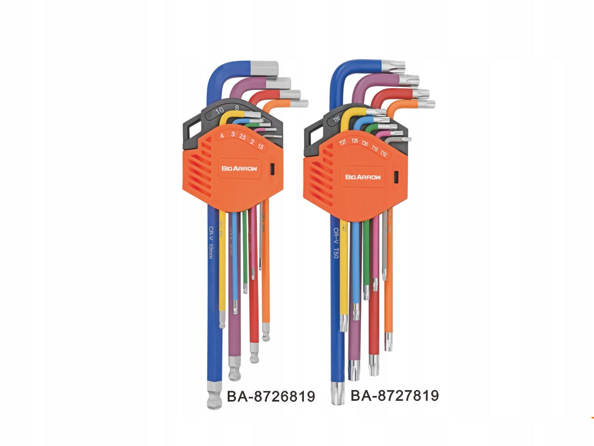 Allen wrench set – 9 pieces