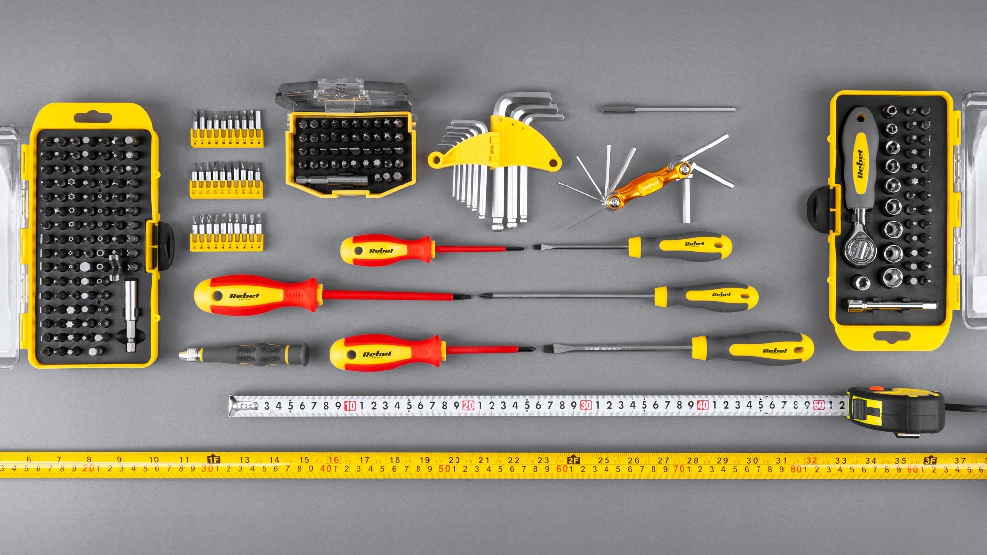 Allen wrench set Rebel Tools Hex 1,5-10 mm 9 elments Brand Rebel Tools