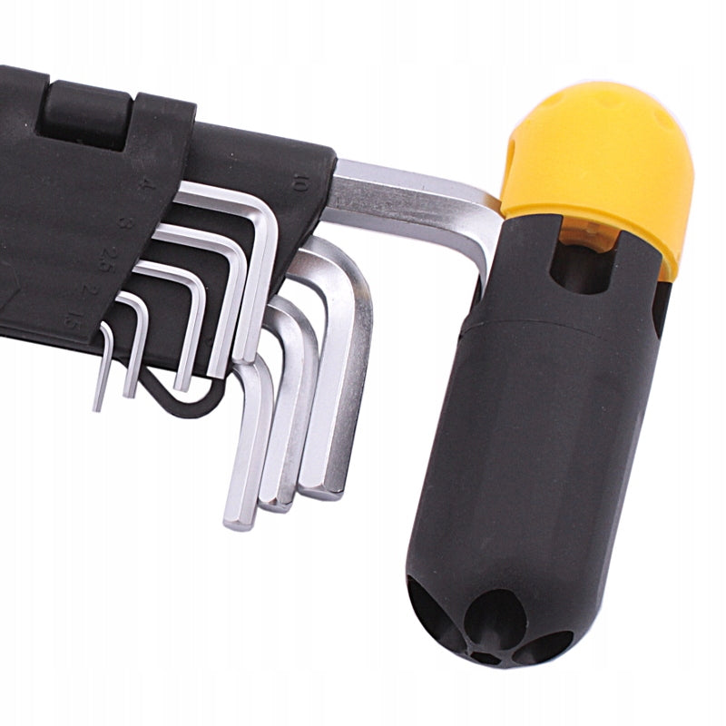 Allen wrenches HEX long BALL HANDLE Cr.V. 9cz Brand Pro-Technik