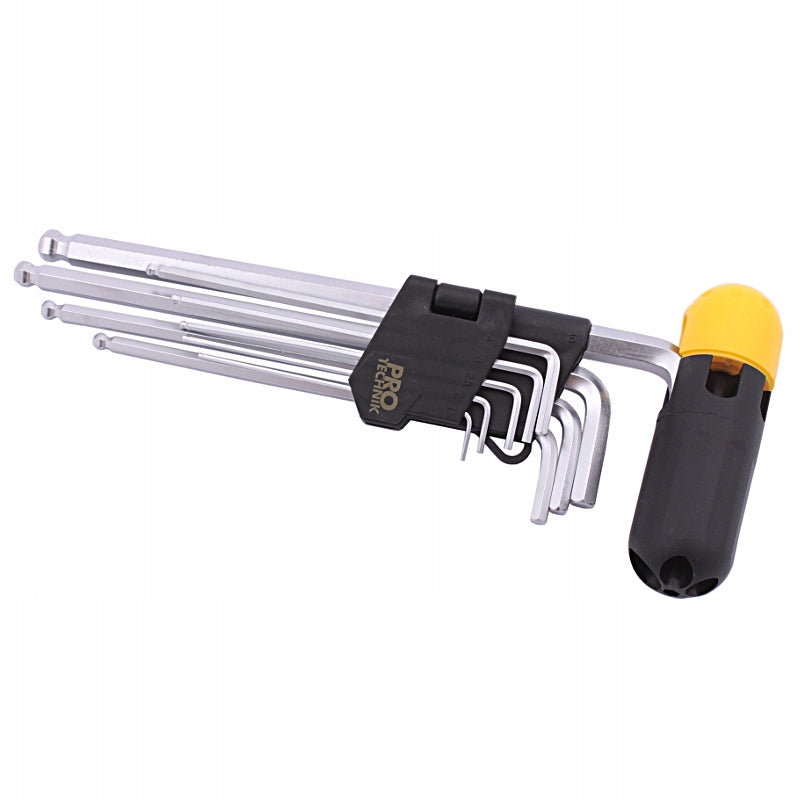 Allen wrenches HEX long BALL HANDLE Cr.V. 9cz