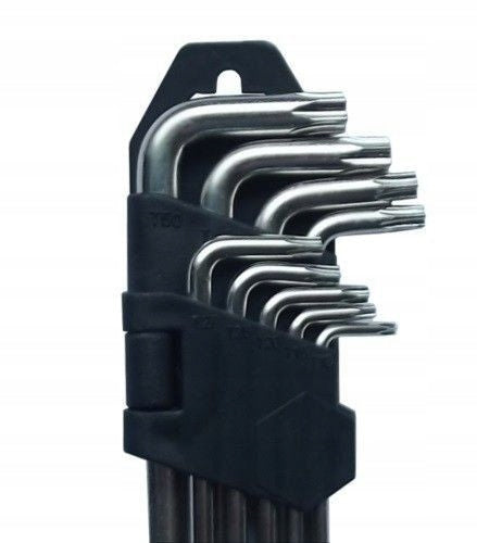 Allen wrenches with spherical tip, long 9 pieces, Allen wrenches with ball EAN (GTIN) 5907698011927