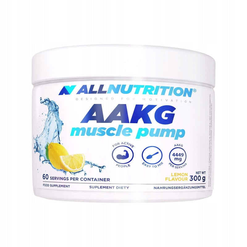 Allnutrition AAKG muscle pump 300g lemon