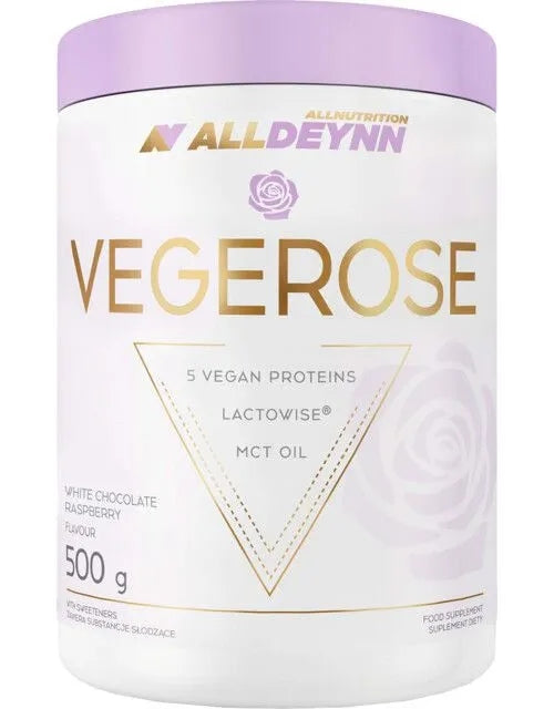 Allnutrition Alldeynn VegeRose Vegan Blueberry Protein Conditioner 500 g Packaging status original