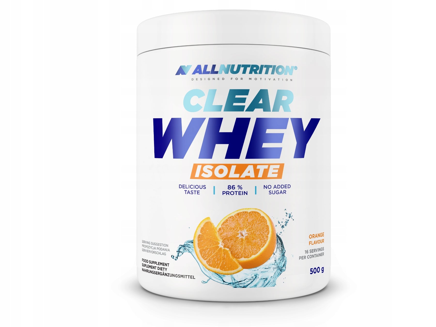 Allnutrition Clear Whey Protein Isolate 500g orange