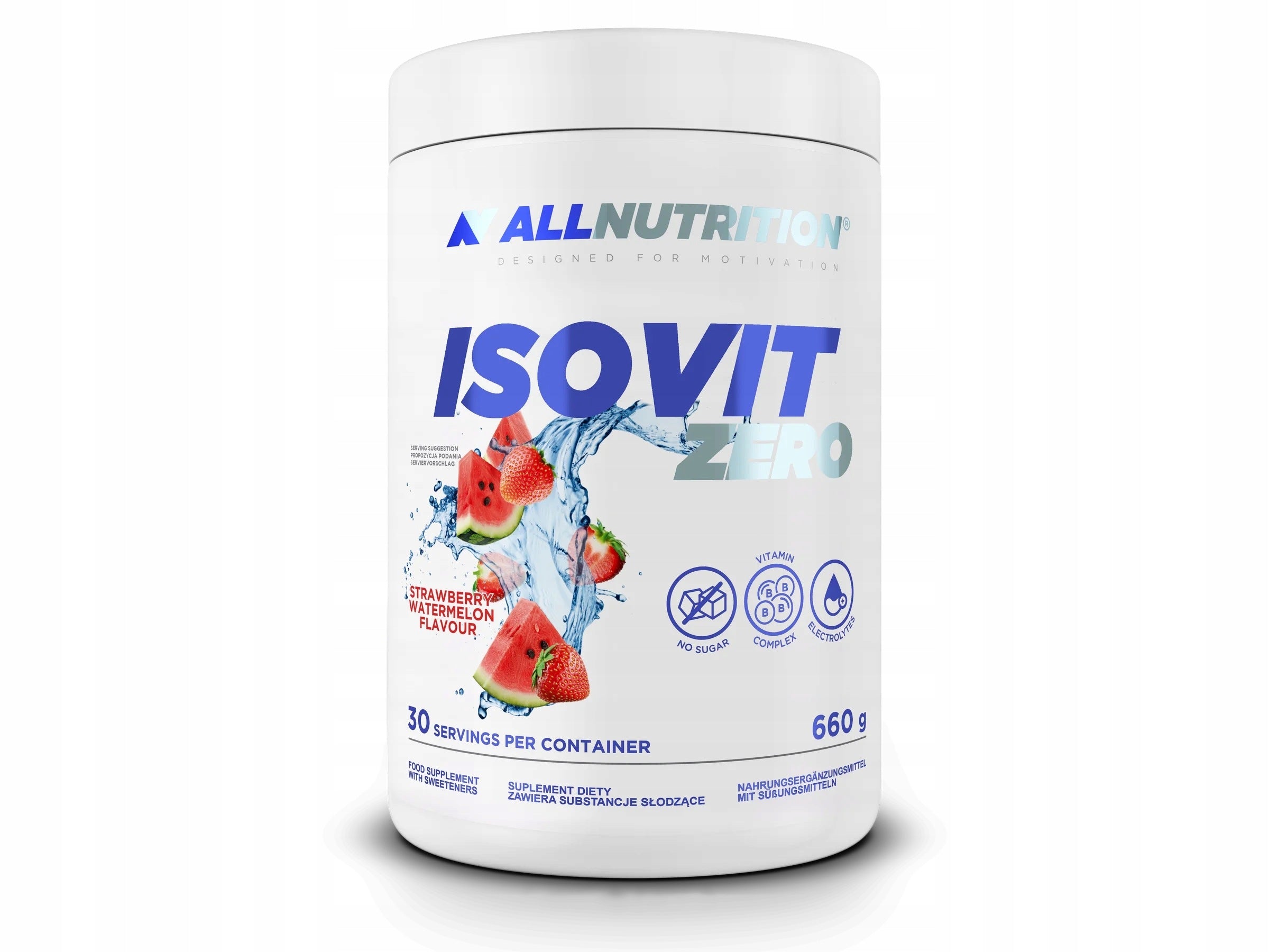 Allnutrition Isovit Zero Strawberry-Watermelon 660 g