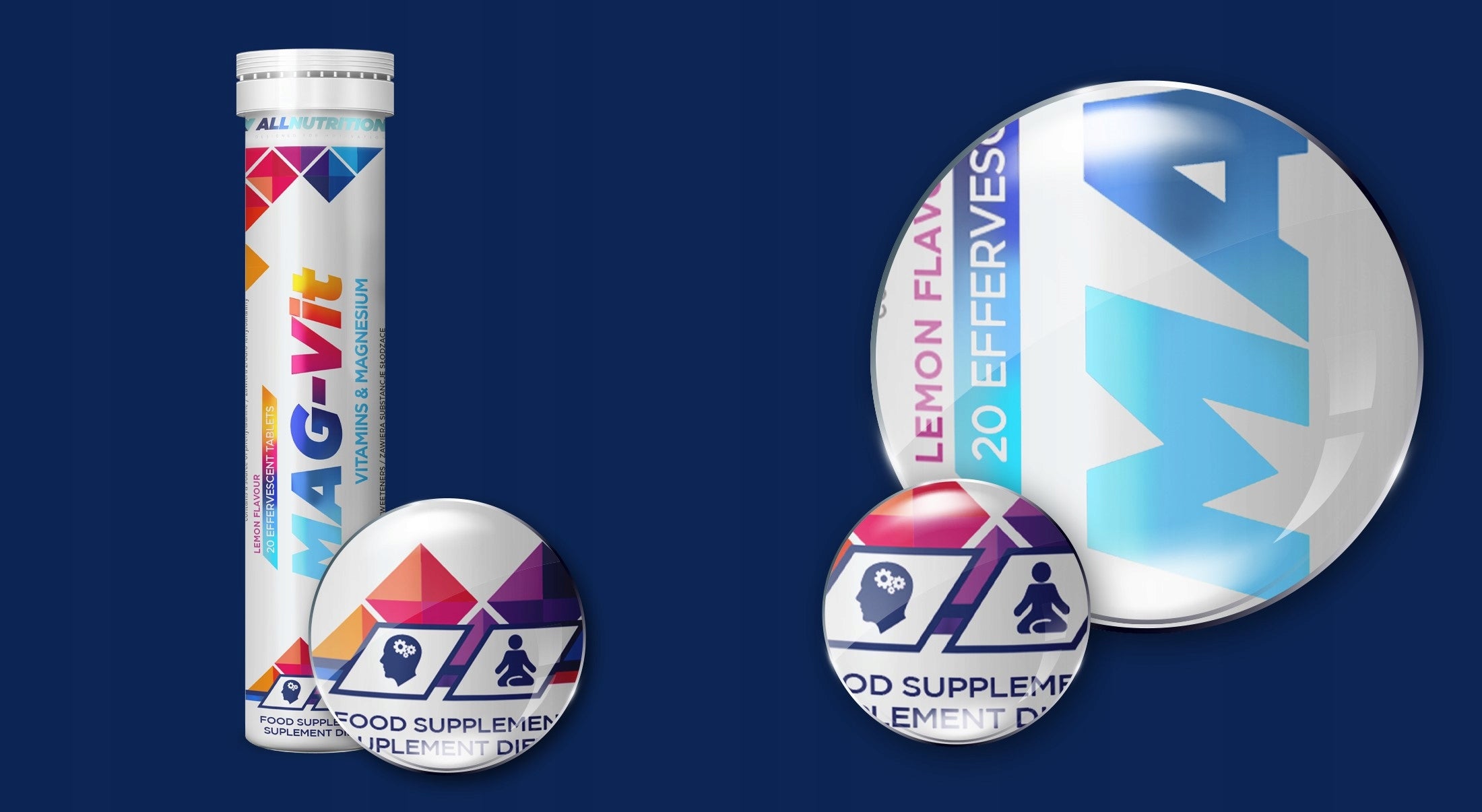 Allnutrition MAG-VIT 20 tabl. Brand Allnutrition