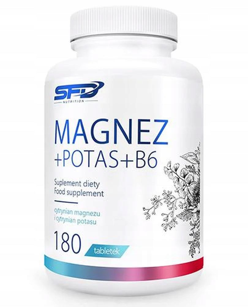 Allnutrition Magnesium + Potassium + B6 180 tabl.