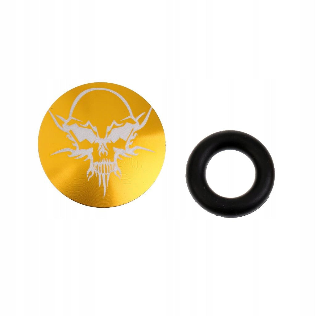 Alloy Bike Crank Cap Cranksets Cover Fixing Bolt gold Brand no brand