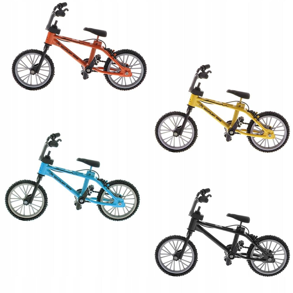 Alloy Finger Mountain Bike, Mini Metal Bicycle Model (1/24 Scale) Toy Packaging status original