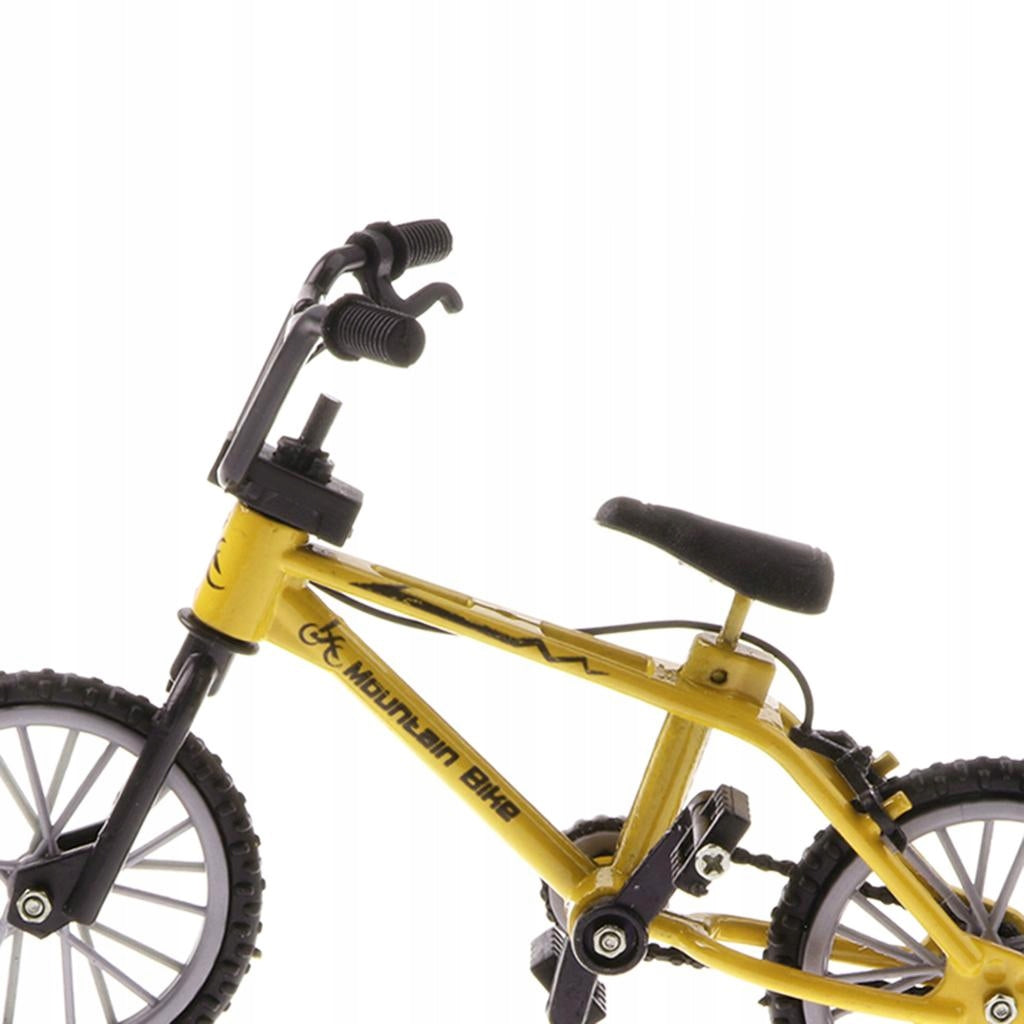 Alloy Plastic 1:24 Scale Bicycle Toy Finger Bike Model With Spare Tire Brand no brand