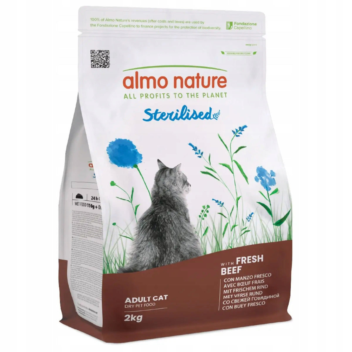 Almo Nature Functional Dry Sterilized Beef for Sterilized Cats 2kg