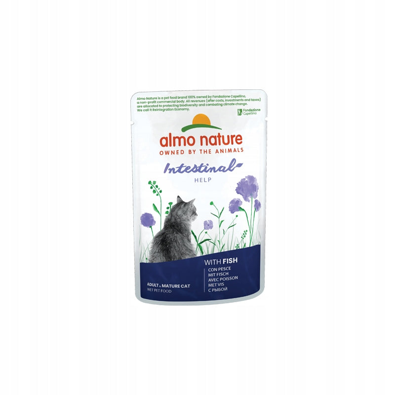 Almo Nature Functional Intestinal with fish 70g wet cat food