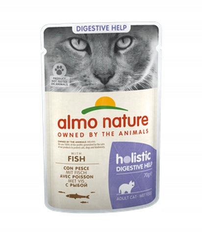 Almo Nature Multipack Digestive 3 x fish, 3 x cat poultry 6x70gr Manufacturer code 529495MULTI