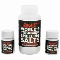 Alpha Designs 'Beast' Strong Smelling Salts - Strong Sobering Salt!!! Brand ALPHA