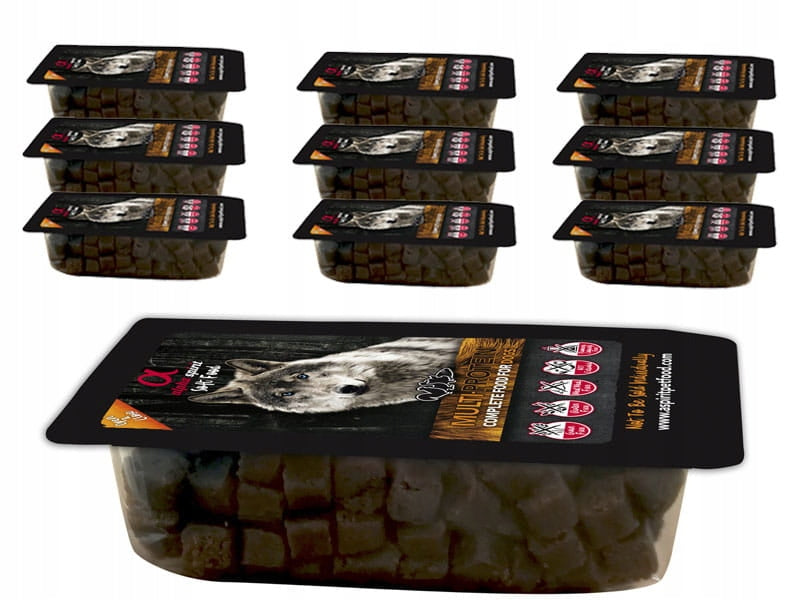 Alpha Spirit Multiprotein 10x200g semi-soft food
