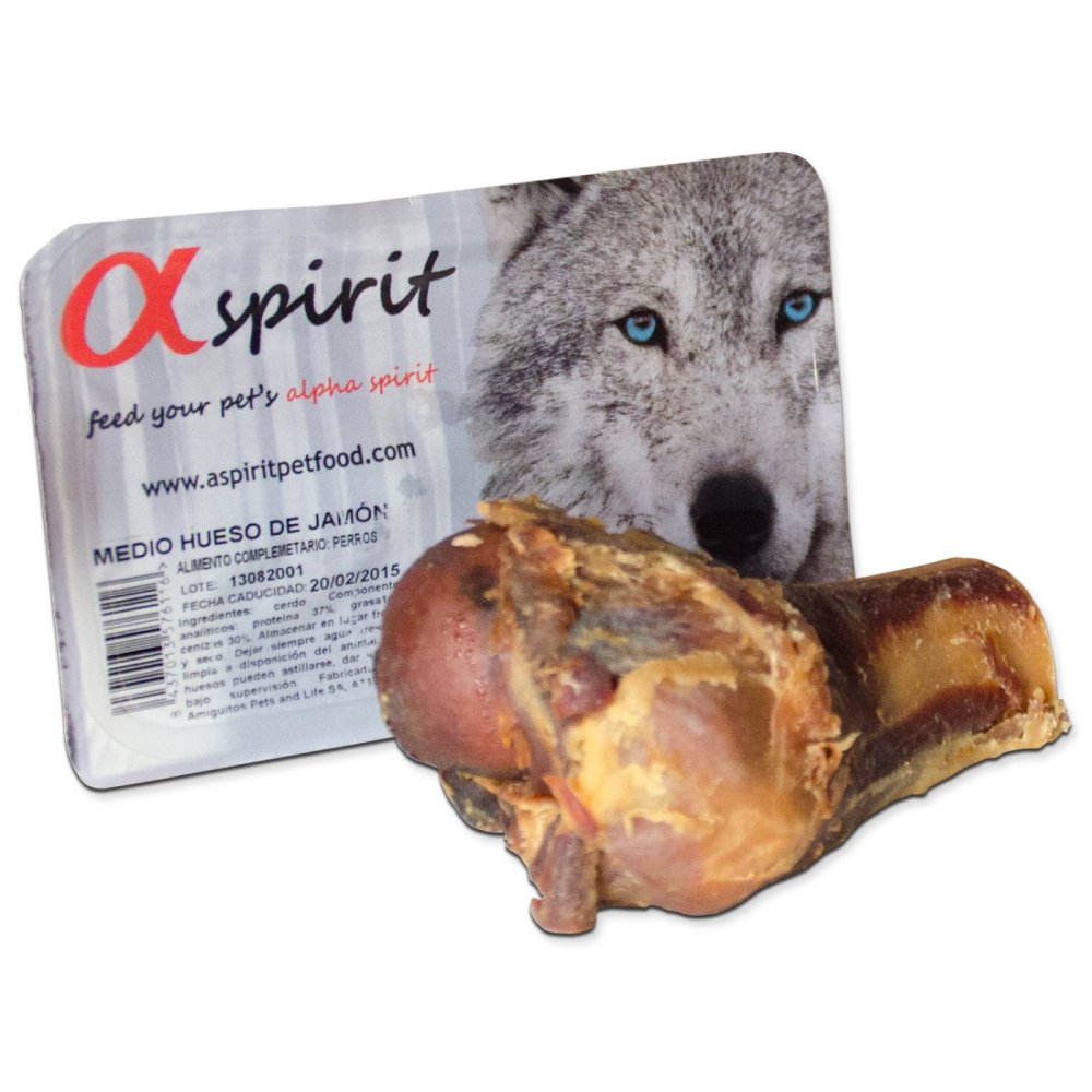 Alpha Spirit half pork leg dog teether