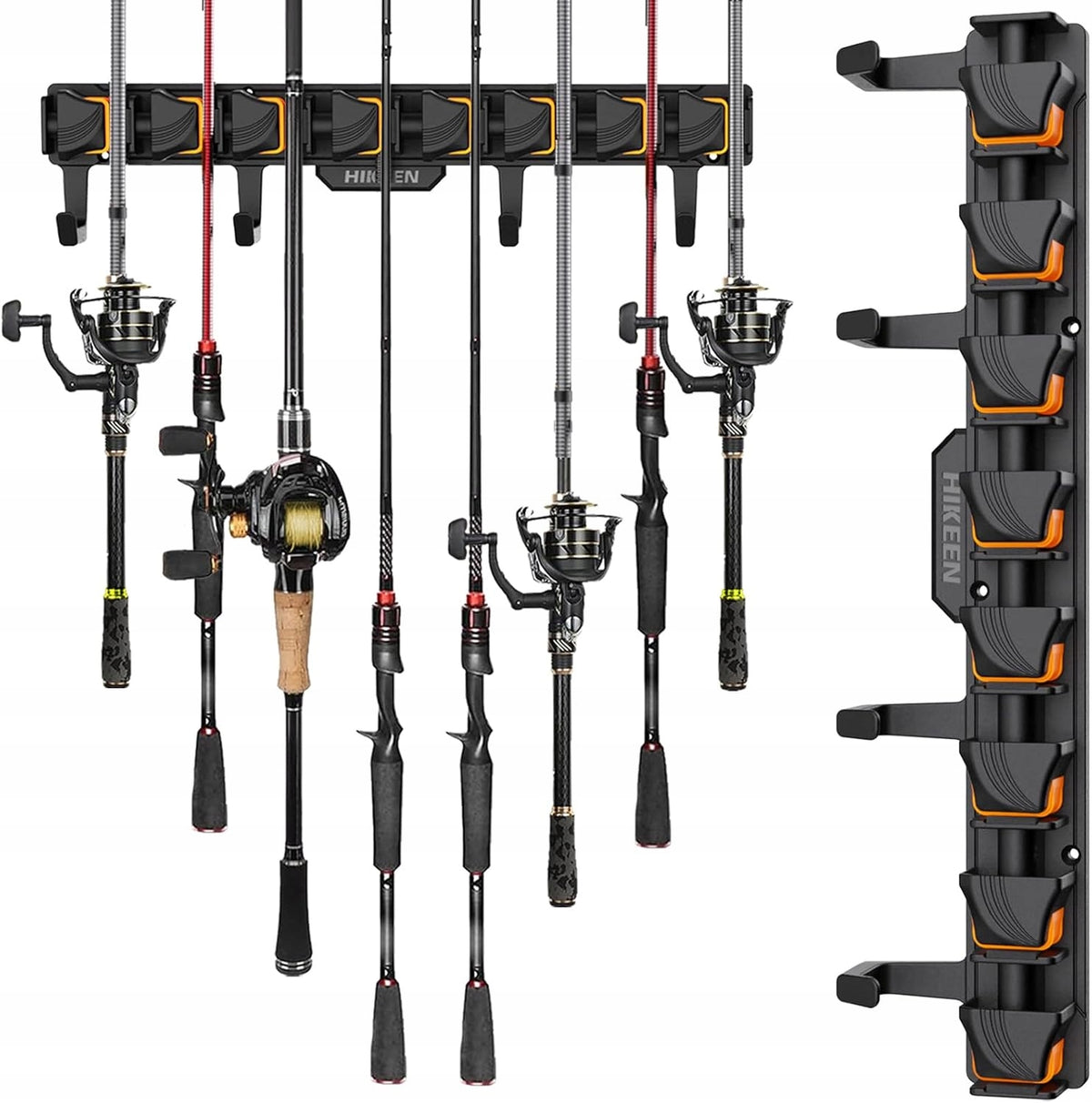 AlphaValor Fishing Rod Holder Wall Hanger Horizontal Stand Manufacturer code AV56