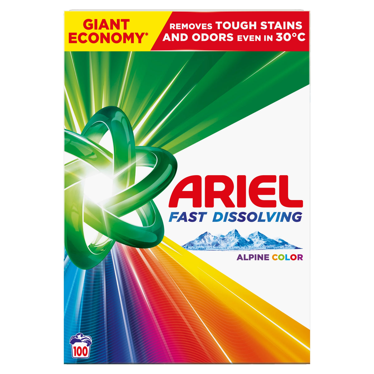 Alpine Color Washing Powder Ariel 5.5 kg 100 Washes