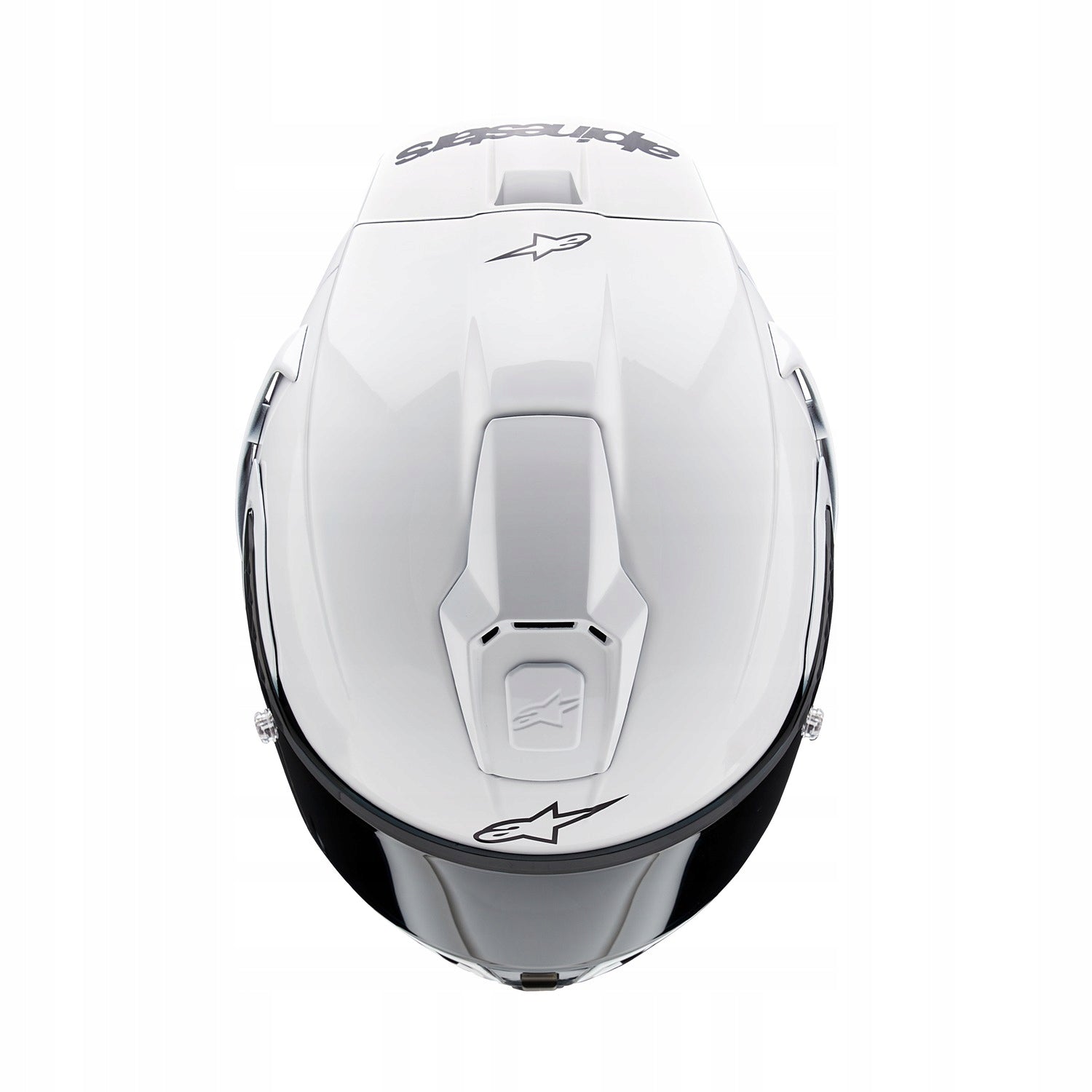 Alpinestars Supertech R10 white carbon FIM Pinlock 120 XL motorcycle helmet Manufacturer's catalog number 8200124-2170