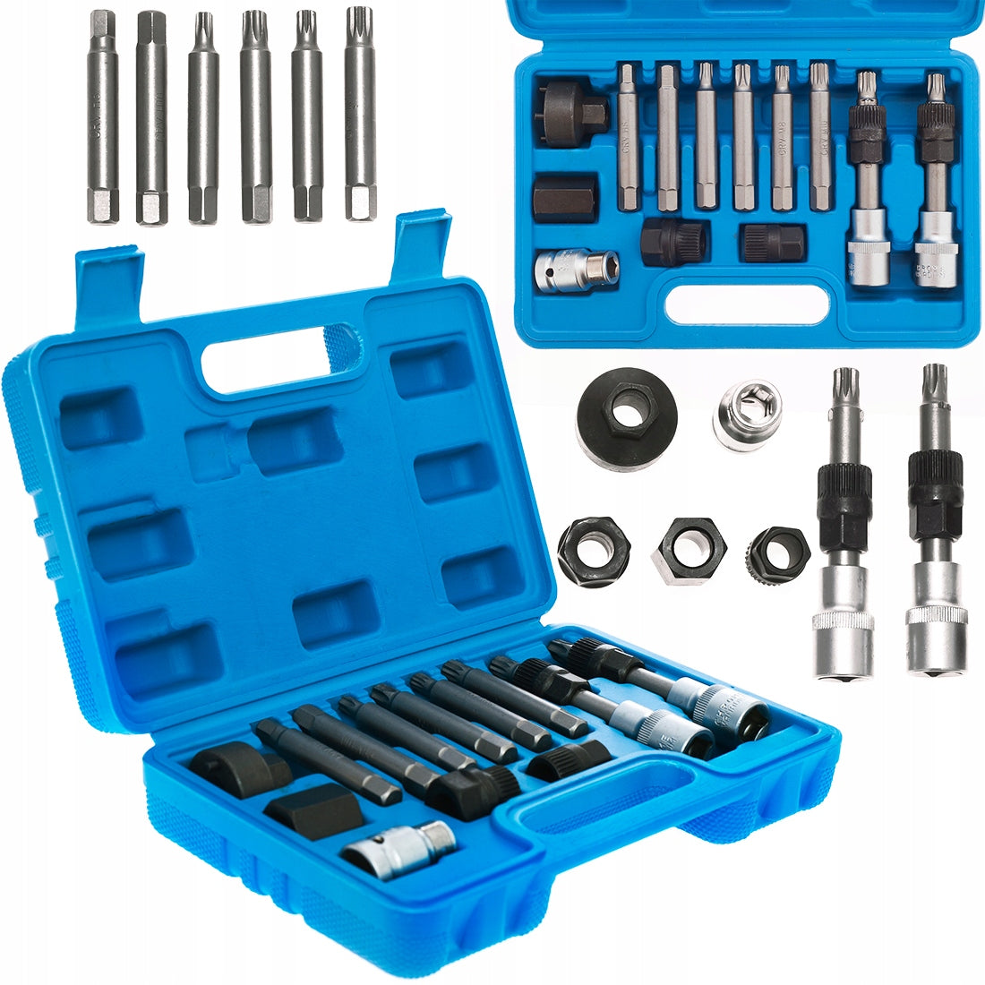 Alternator Disassembly Wrenches Solid with Clutch Strong 13-el