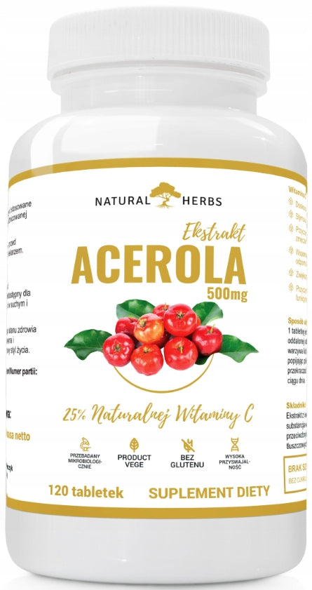 Altopharma Acerola Forte 500 mg vitamin C 120