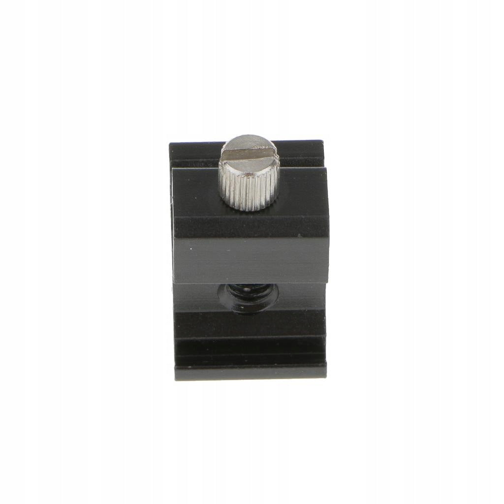 Aluminium Hot Shoe Adapter With 1/4 -20 Tripod Screw Black Brand no brand
