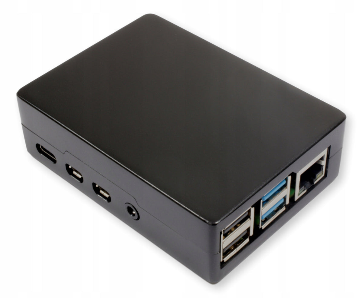Aluminium housing for Raspberry Pi 4 model B with passive cooling