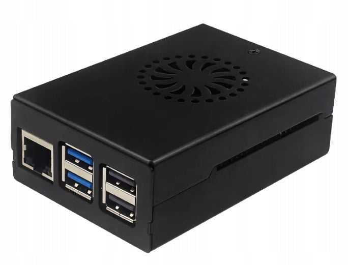 Aluminium housing for Raspberry Pi 5 black