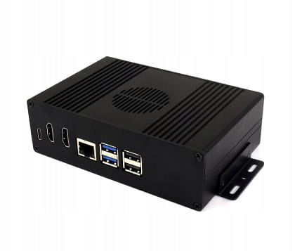 Aluminium housing with connector for M.2 SSDs for Raspberry Pi 5