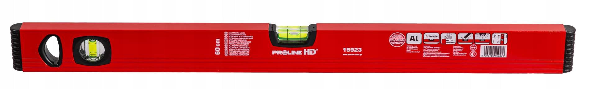 Aluminium level 2 libels 60 cm Proline HD Brand Proline