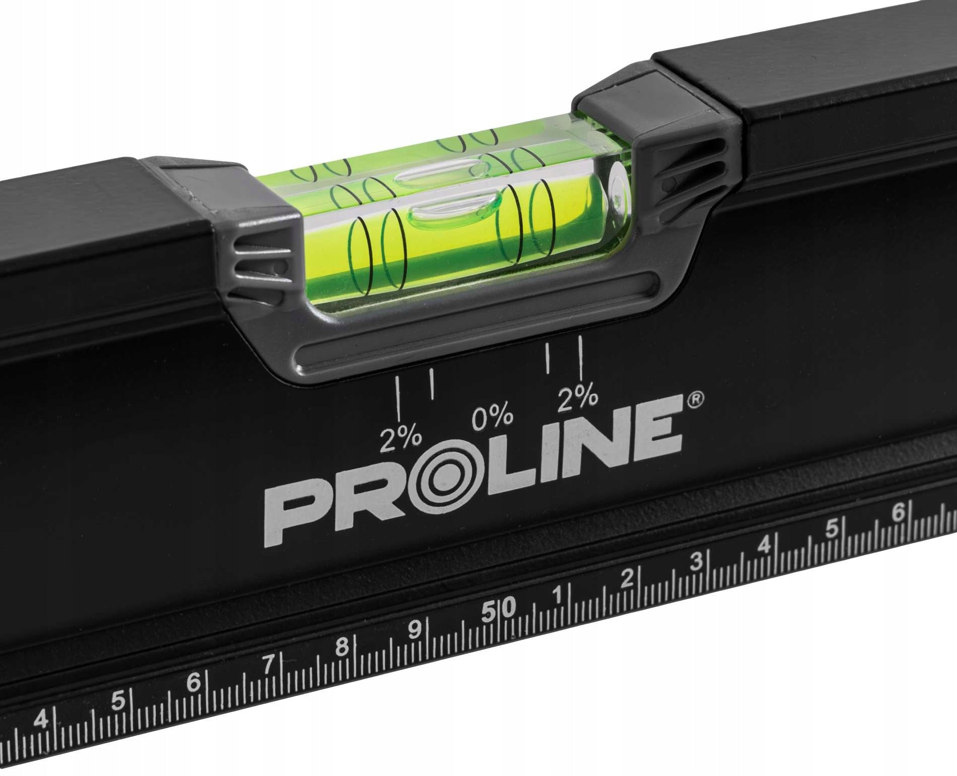 Aluminium level 200cm 2m 2 libels 0,5mm/1m PREMIUM Proline 15956 Brand Proline