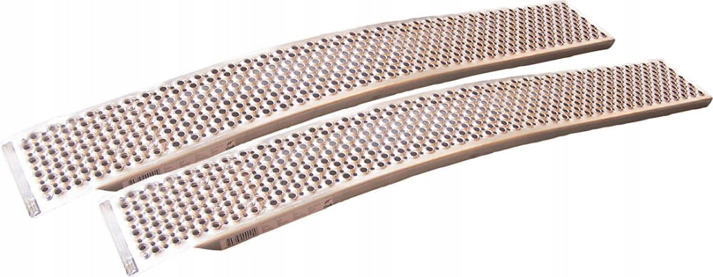 Aluminium loading ramp, curved 1,5m 400kg HP