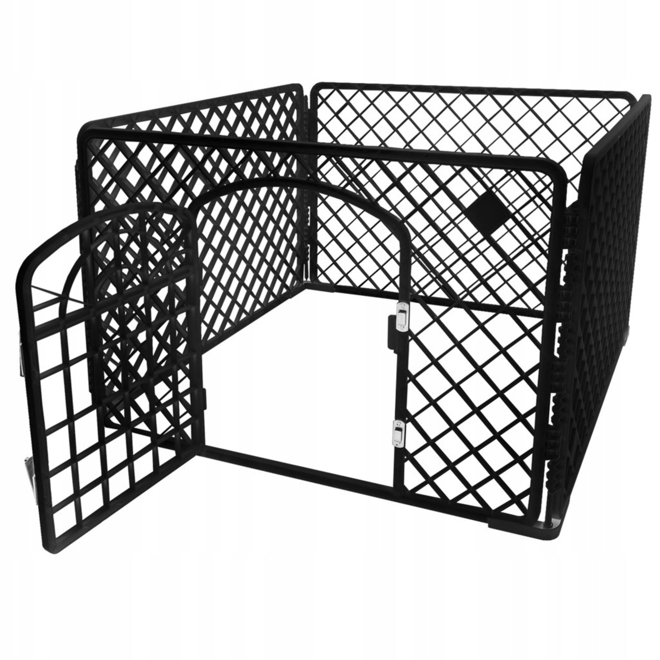 Aluminium playpen Purlov small dog 90 x 90 x 60 cm Product width 90 cm