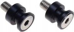 Aluminium swing arm rollers for lift sliders M10 BLACK KAWASAKI