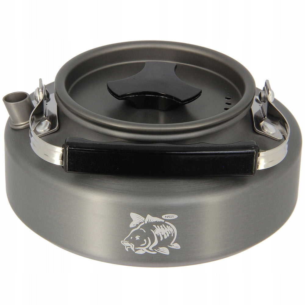 Aluminium tourist kettle in a cover 0,8l Brand NGT