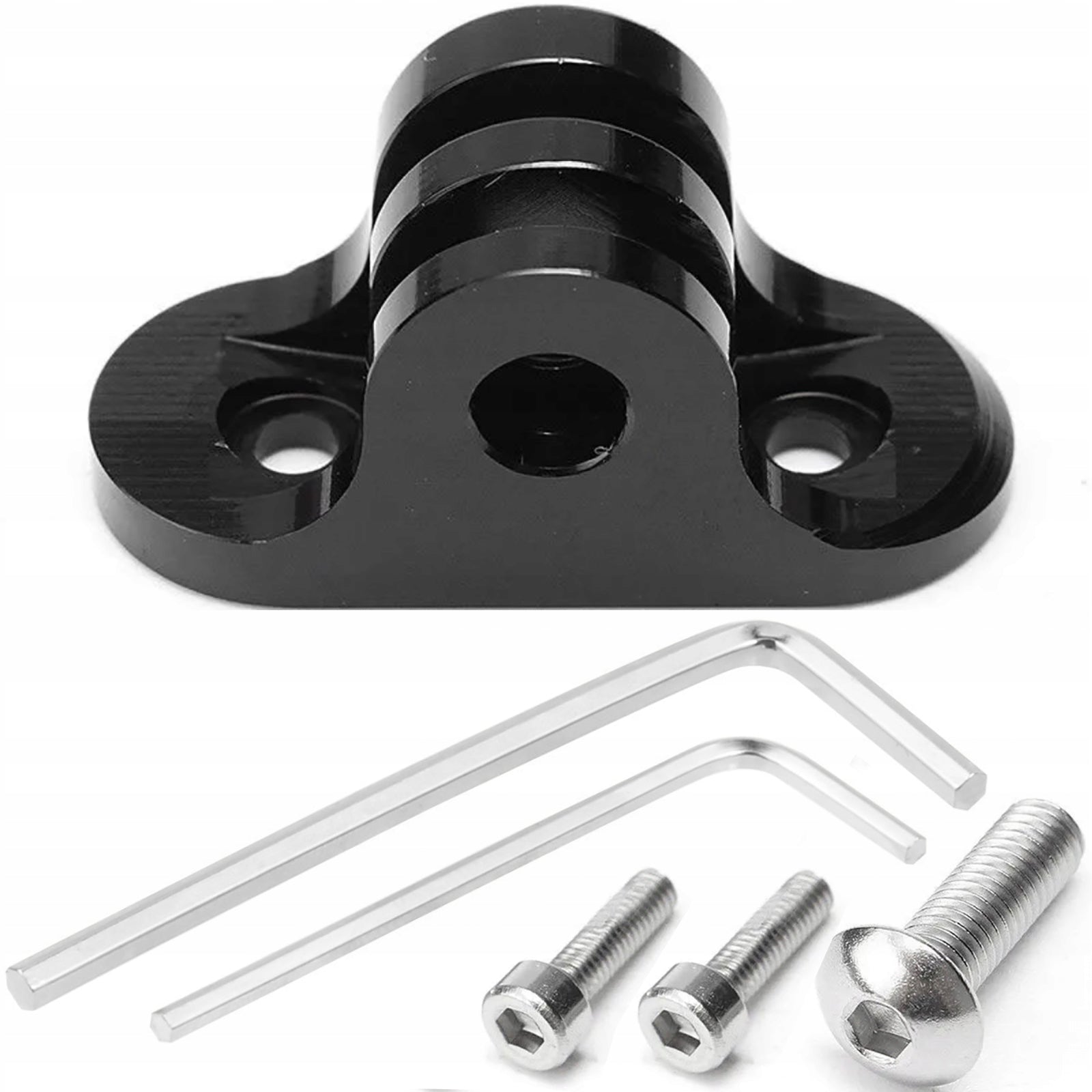 Aluminum Adapter for GARMIN EDGE Camera Mount GoPro SJCAM Lights Manufacturer code Aluminiowy adapter Garmin uchwyt kamery GoPro