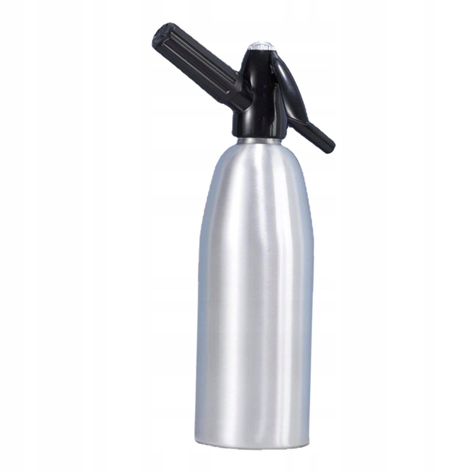 Aluminum Alloy Soda Siphon,Sparkling Soda Maker Silver