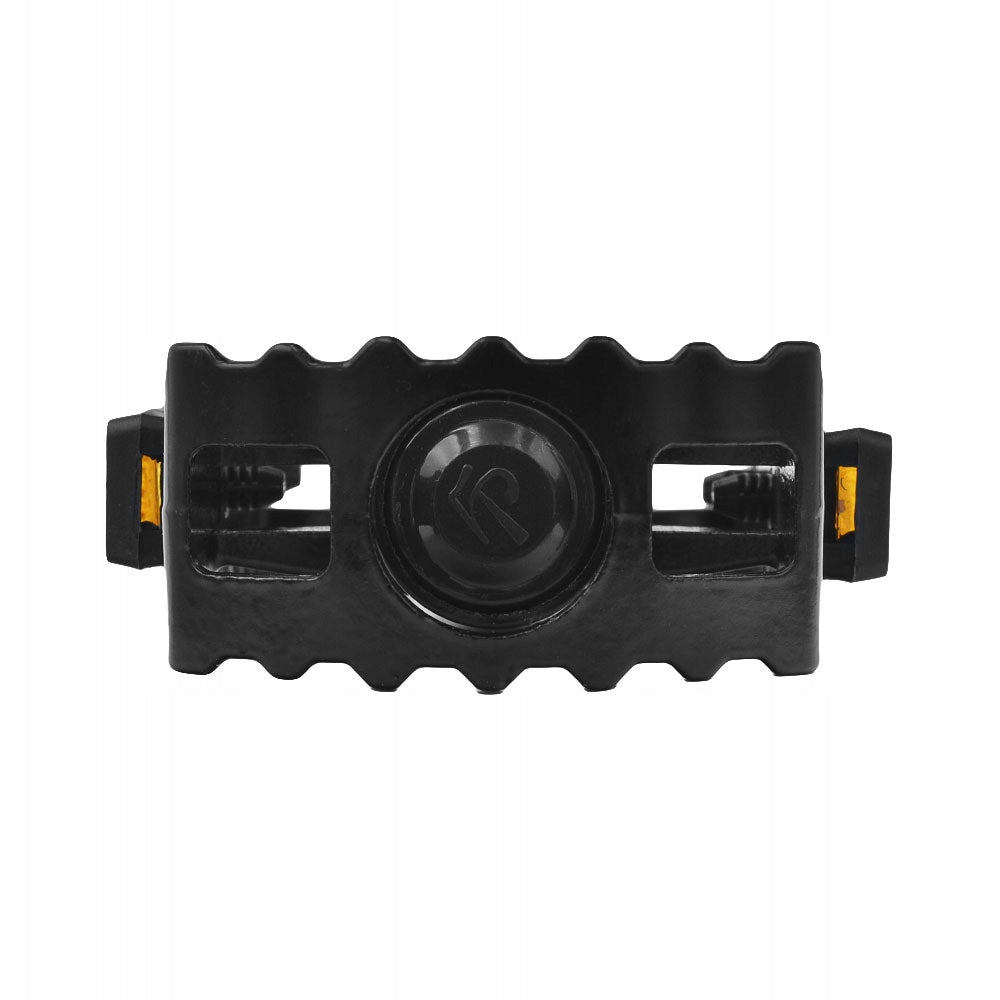Aluminum Bike Pedals for MTB Bike Black with Reflectors New Strong Model L144173NEX