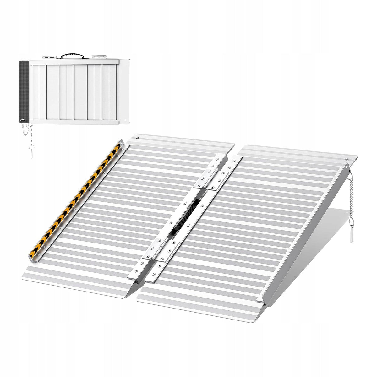 Aluminum Folding Ramp For Wheelchairs 362kg 2ft