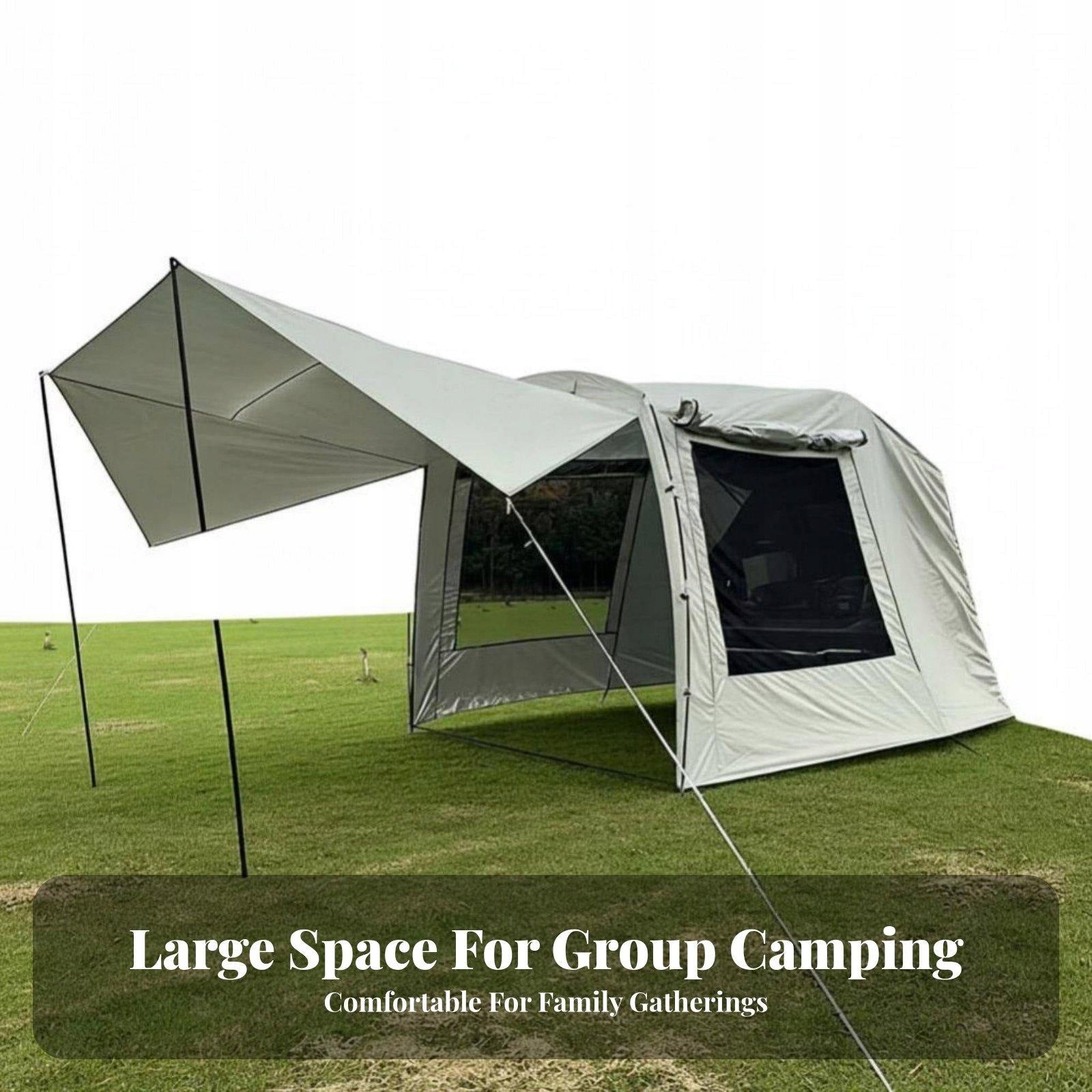 Aluminum Instant Setup Car Tailgate Waterproof Camping Inner Tent no Pole Packaging status original