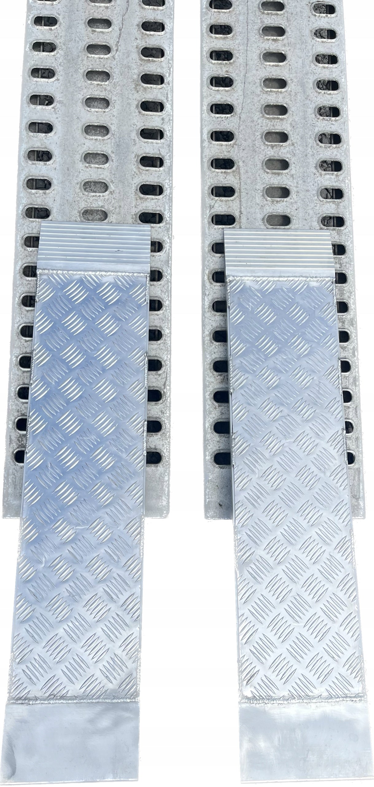 Aluminum Overrun Extension Driveway 100x20 - 2mm Trap Alu Ryfel Brand Manol